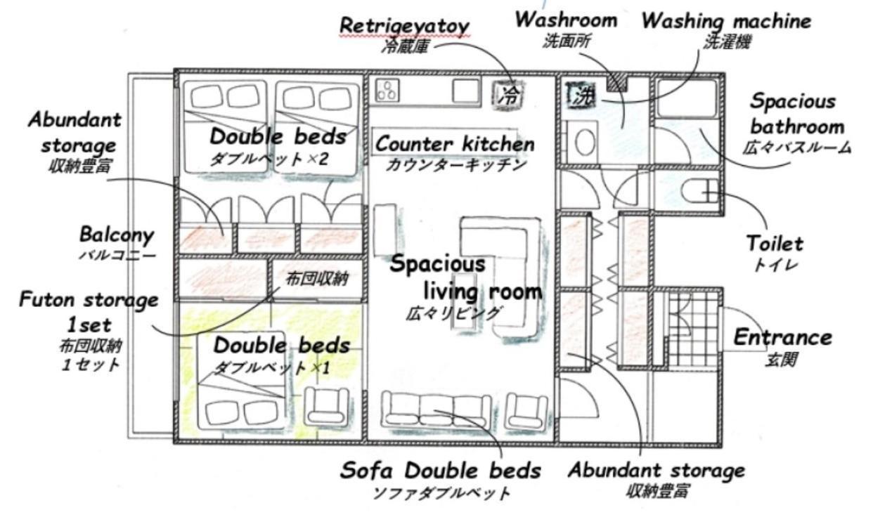 Harmonia東京堀切 10名定員90平米の広いcondominium 도쿄 외부 사진